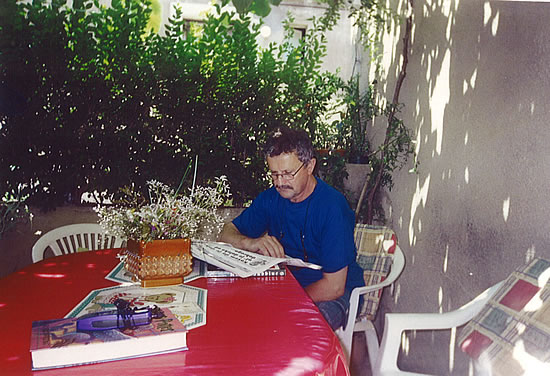 Vladimir Kuljaca u dubrovackom vrtu